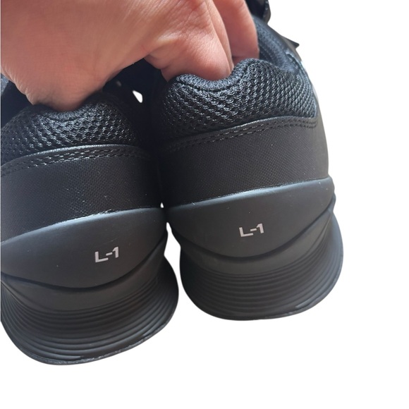 TYR L-1 Lifter Shoes Women’s Size 9 Black White Weightlifting Gym Sneakers - Picture 4 of 7